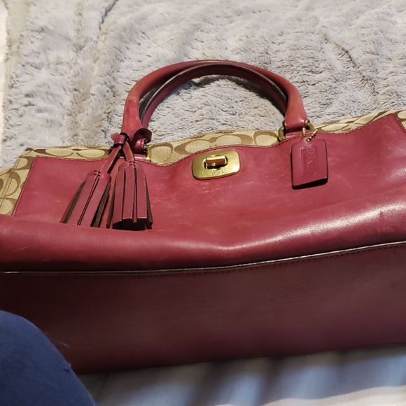 Authentic Coach Purse - Picture 11 of 13